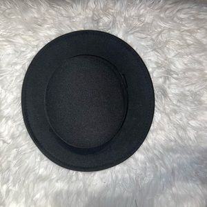 Black and red bottom fedora NWOT